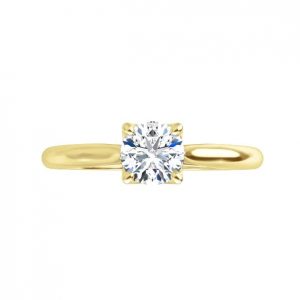 zlaty zasnubny prsten zlte zlato aurium AU85123226-Y
